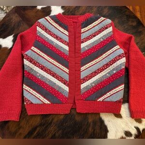 Colorful Patchwork Women's Jacket no tags (probably handmade) Small/Medium